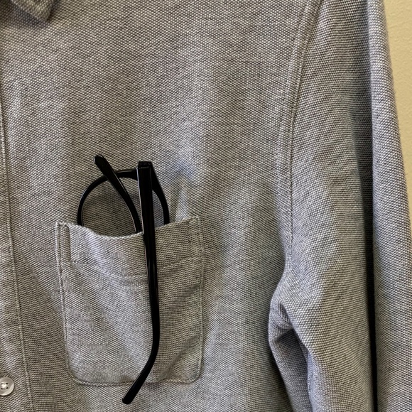 George Men's Slim Fit Cotton Long Sleeve Shirt - Picture 4 of 5